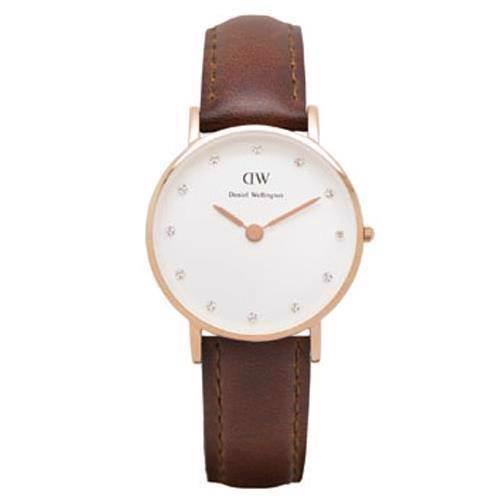 Image of Daniel Wellington Classy st Mawes rosa forgyldt quartz Dame ur, model 0900DW